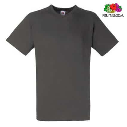 Camiseta Fruit MC Value cuello pico 165 gr