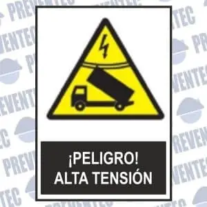 Peligro por alta tensión