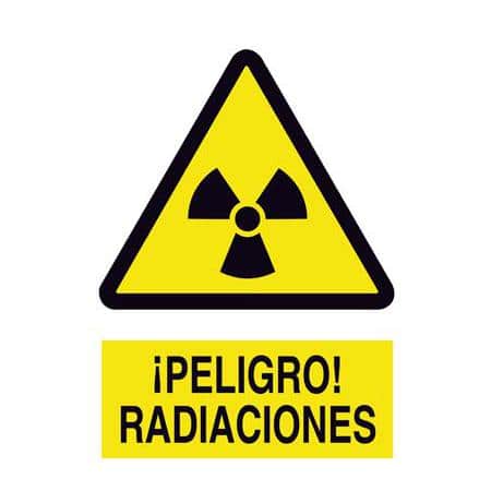 Señales de seguridad ¡ peligro ! Radiaciones