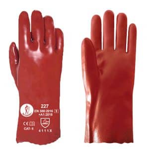 Guantes de pvc