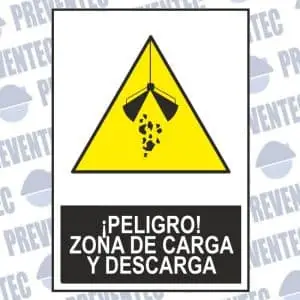 Señal zona carga y descarga