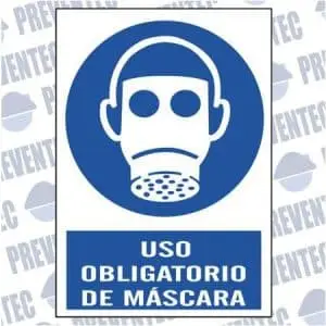 Uso obligatorio de máscara