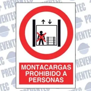 Señales de seguridad para montacargas