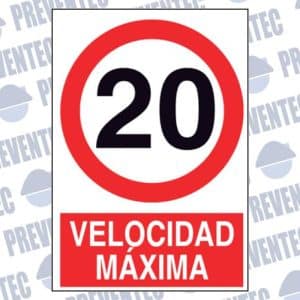 Señales seguridad de velocidad