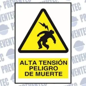 Señalización alta tensión