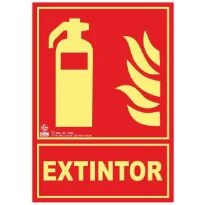 Señalización extintores