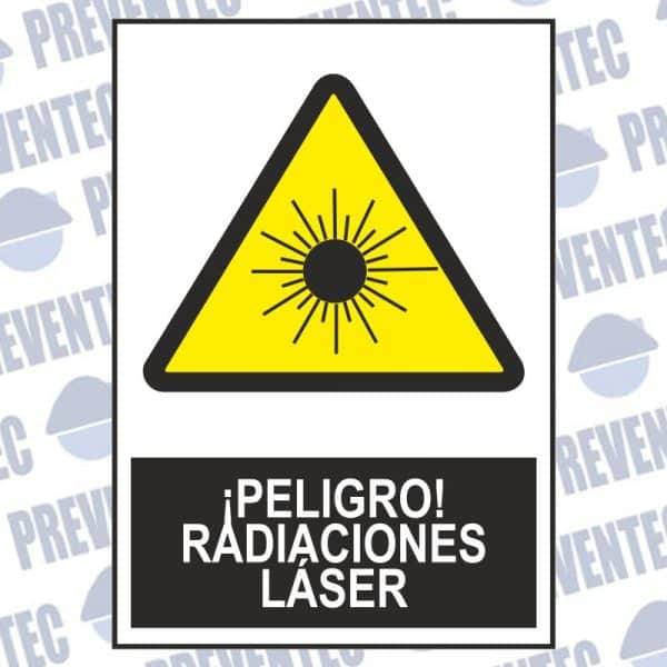 Peligro radiaciones láser