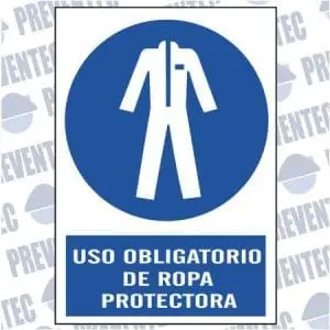 Uso de ropa protectora