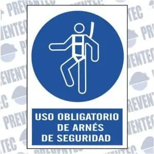 Uso obligatorio arnés