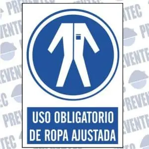 Señalizaqción de seguridad ropa ajustada