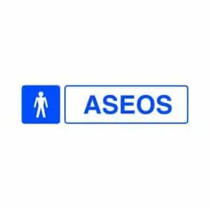 Señales informtivas : Aseos hombre