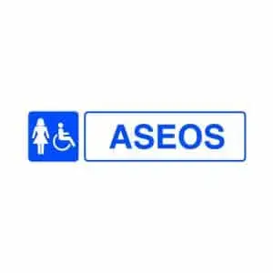 Señalítica : Aseos mujer y discapacitado
