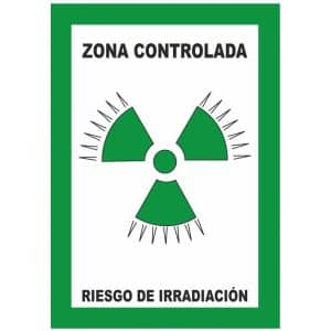 Señal zona controlada