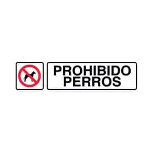 Señales informativas : Prohibido perros