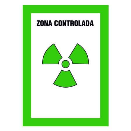 Señal radiactiva : Zona controlada