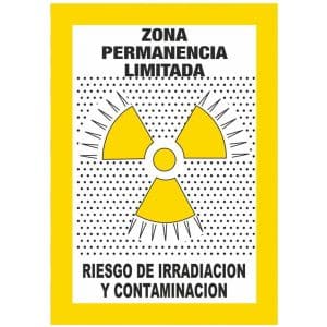 Señales seguridad radiactivas