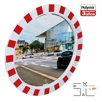 Espejos de tráfico circulares reflectantes calidad Polymir