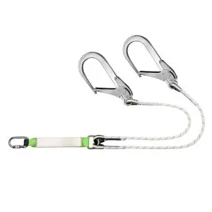 Absorbedor energía con cuerda doble