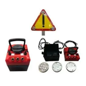 Triflash led para señales metálicas
