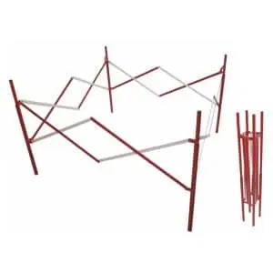 Valla metálica extensible
