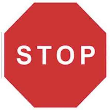 Stop – Detención obligatoria – ( R-2 )