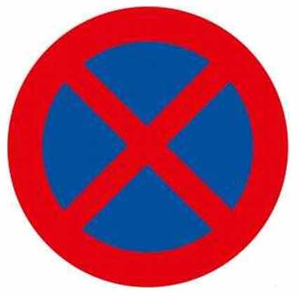 Parada y estacionamiento prohibido – ( R-307 )