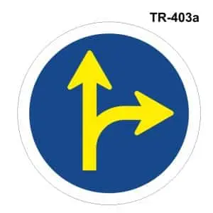 Señal circular de tráfico