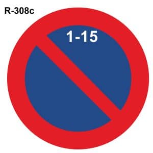 Señal de prohibido aparcar