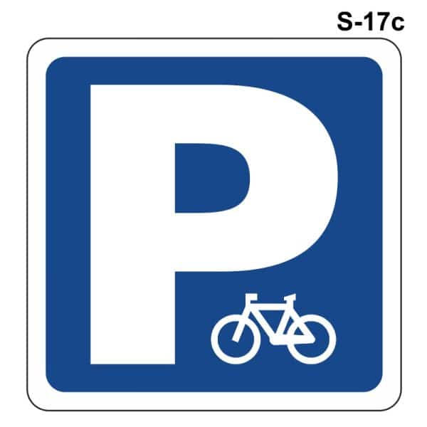 Señal parking para bicicletas
