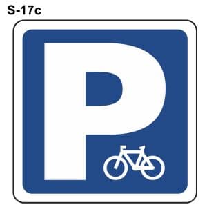 Señal parking para bicicletas