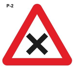 Señales de intersección