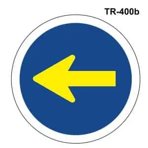 Señales de obligación tráfico