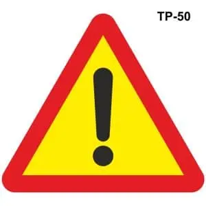 Señales de tráfico de obras
