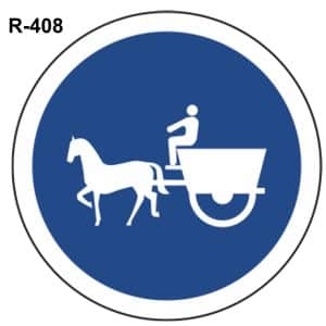 Señales de vía reservada
