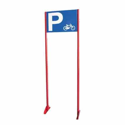 Indicador de parking de bicicletas