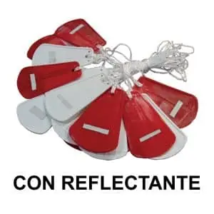 Banderola quitamiedos reflectantes TB-13