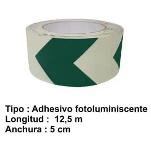 Cinta fotoluminiscente