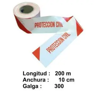 Cinta protección civil