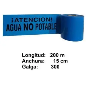 Cintas señalización subterránea