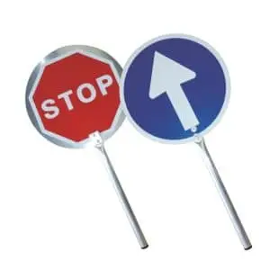Paleta stop paso