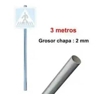 Postes de 3 metros circulares