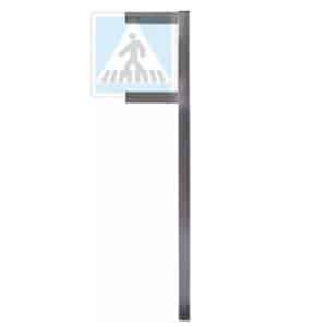 Postes en F para señales tráfico
