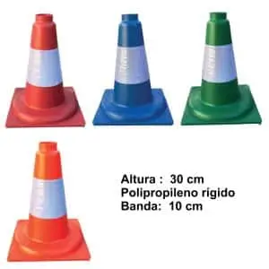 Conos de plástico