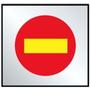 Bolsas de dirección prohibida