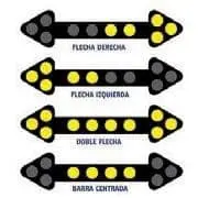 comprar señales luminosas orientador trafico