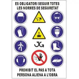 Panel combinado obras en catalán