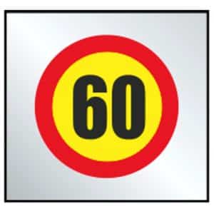 Señal límite velocidad 60 km/h