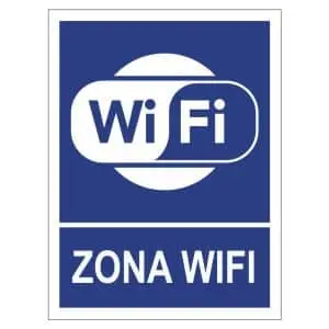 Señal zona wifi
