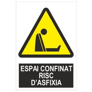 Espai confinat risc d`asfixia