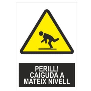 Senyal seguretat d`advertiment